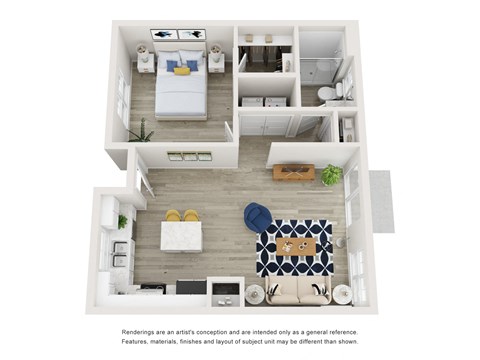 One Bedroom One Bathroom